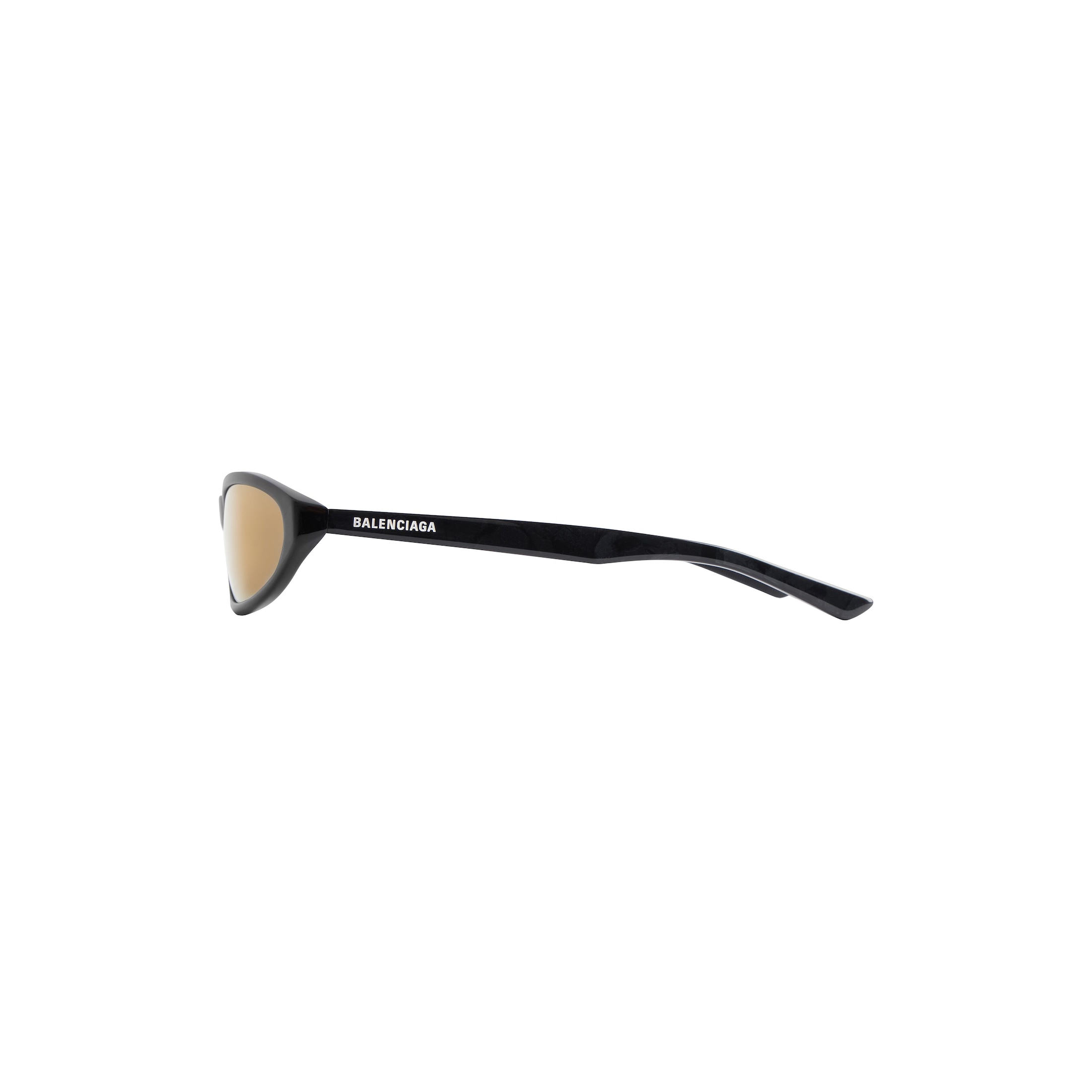 Neo Round Sunglasses in Black - Image 4